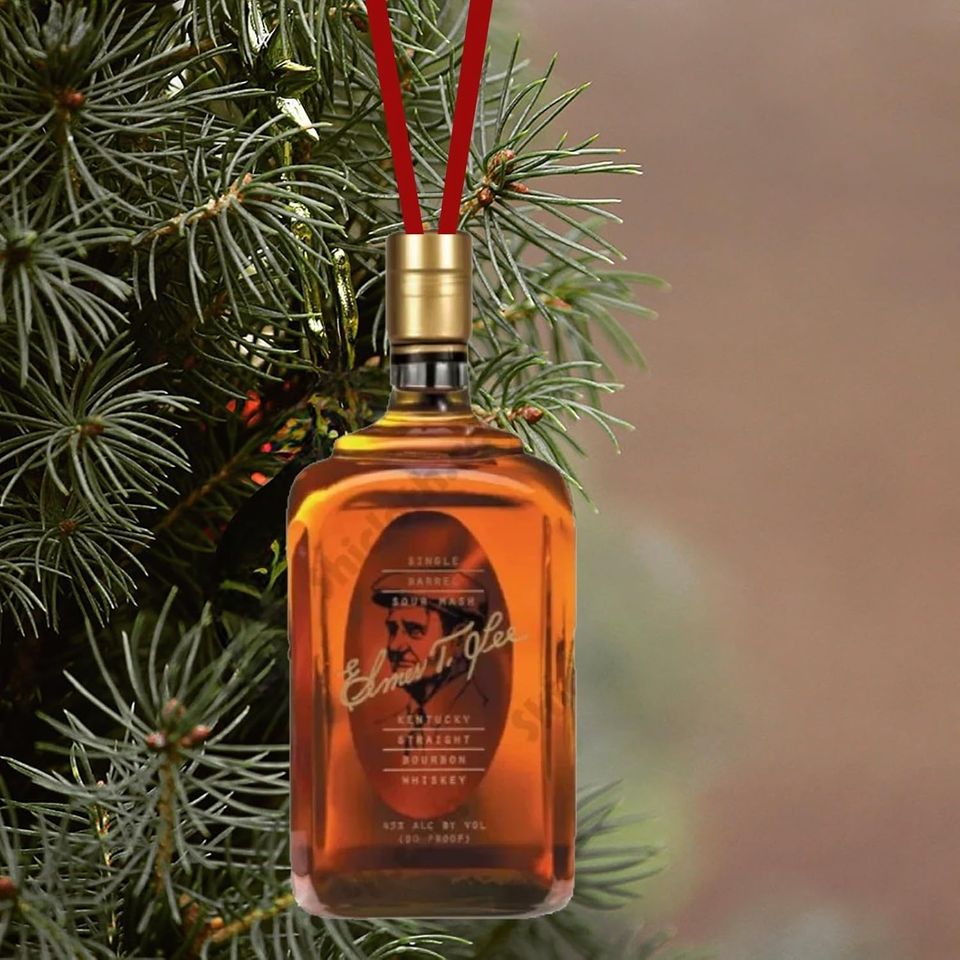 2026 Whiskey Advent Calendar 24 Wine Bottle Ornaments
